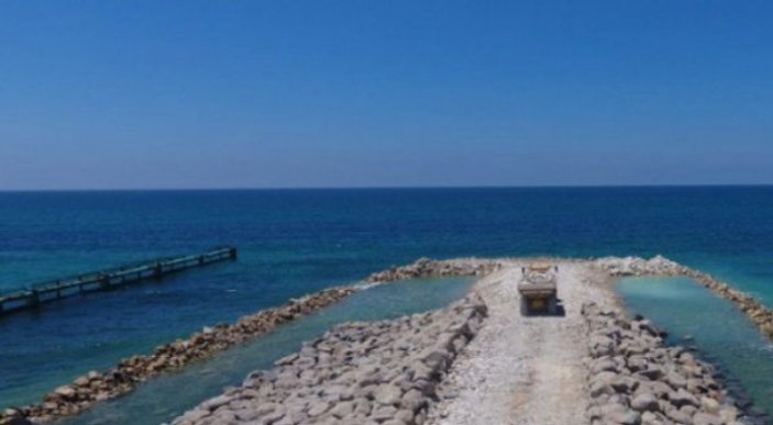 İsrail, Gazze sınırında deniz duvarı inşa ediyor