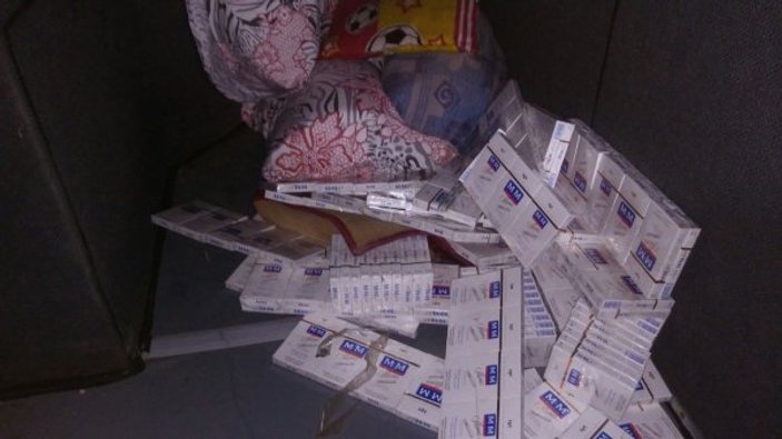 Adana'da 4220 paket kaçak sigara bulundu