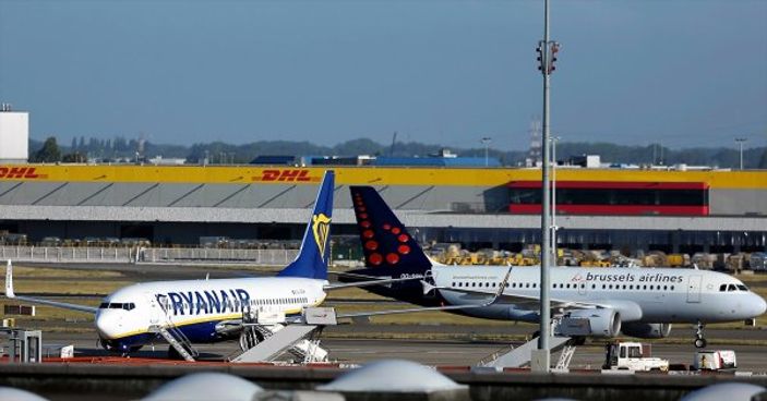 Ryanair pilotları greve gitti