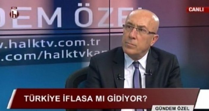 Halk TV'de Türkiye iflasa mı gidiyor kj'si