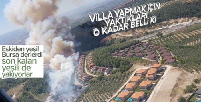 Bursa'daki yangının sebebi açıklandı