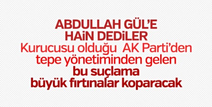 Abdullah Gül'e 'Hain' diyen vekile Ömer Çelik'ten tepki