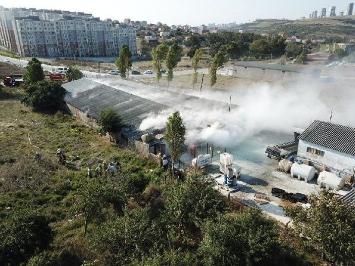 İstanbul'da fabrikada asit kazanı patladı