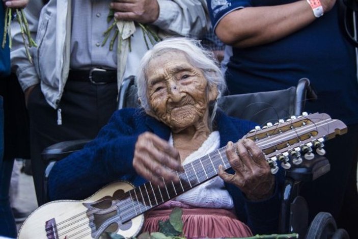 Dünyanın en yaşlı kişisi Bolivyalı bir kadın