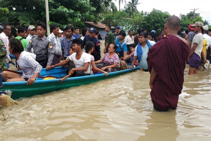 Myanmar’da baraj çatladı: 50 bin kişi tahliye edildi