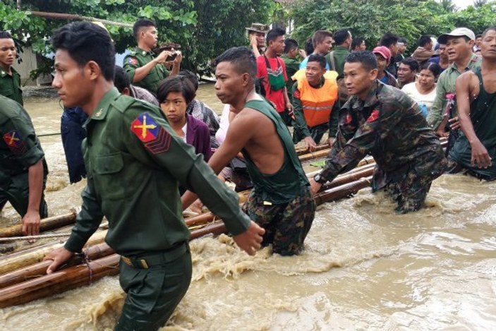 Myanmar’da baraj çatladı: 50 bin kişi tahliye edildi