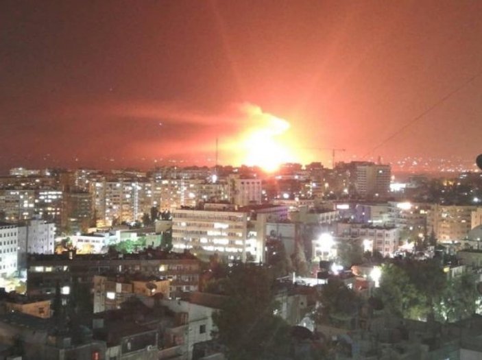 Suriye'nin Başkenti Şam'da patlama