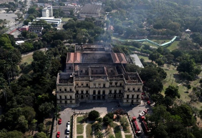 Rio'daki müze yangının sebebi ortaya çıktı