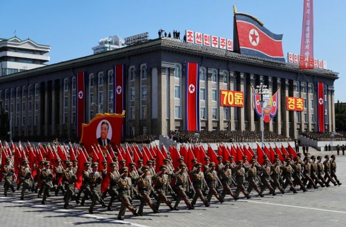 Kuzey Kore 70. yılını kutluyor
