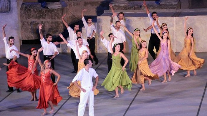 Zorba Aspendos Opera ve Bale Festivali'nde sahnelendi