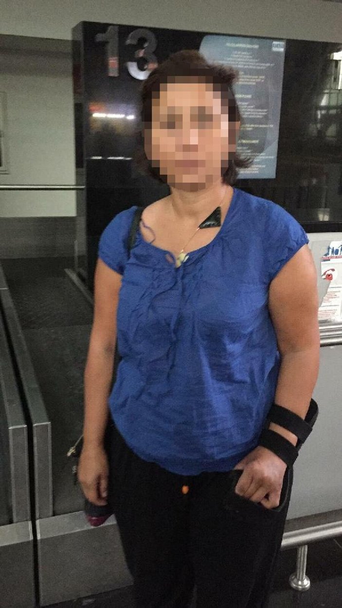 PKK şüphelisi havalimanında yakalandı