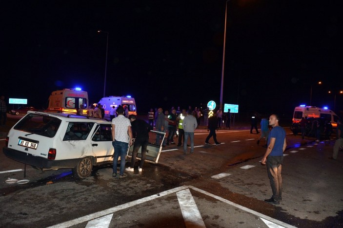 Giresun'da kaza: 9 yaralı