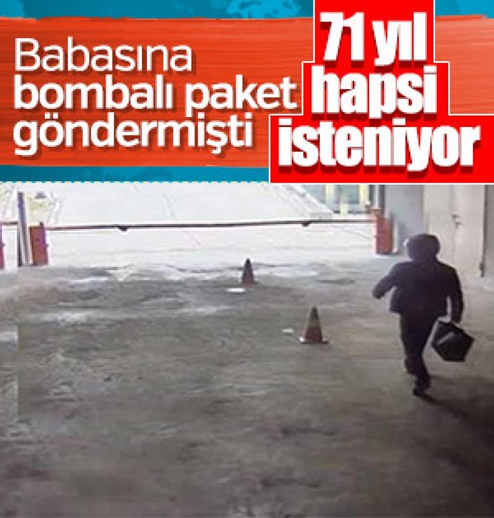 Babasına bomba yollayan gencin mahkeme kararı netleşti