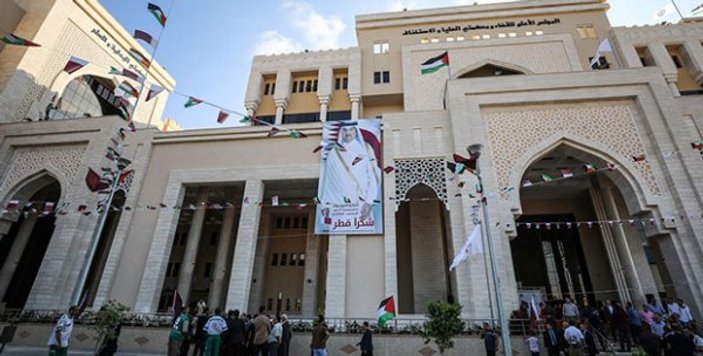Gazze'de Katar'ın finanse ettiği Adalet Sarayı açıldı