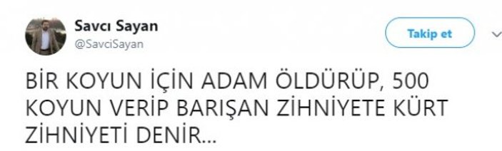 Savcı Sayan'ın Kürt tweet'i tartışılıyor