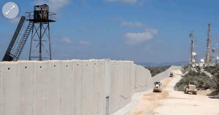 Gazze'ye dünyanın en uzun beton duvarı