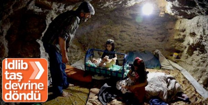İdlib'de yeni sığınaklar açılıyor
