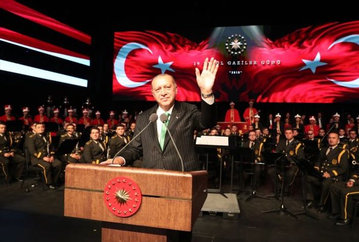 Başkan Erdoğan Gaziler Günü Töreni'nde