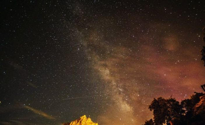 Yıldız fotoğrafları için Şebinkarahisar tercih ediliyor