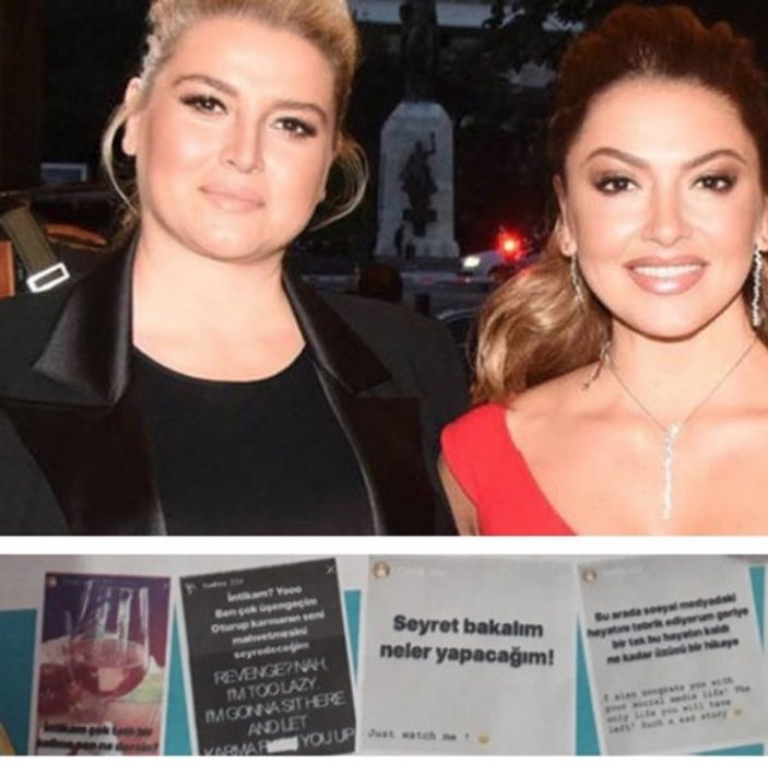 Hadise ile ablası sosyal medyada kapıştı