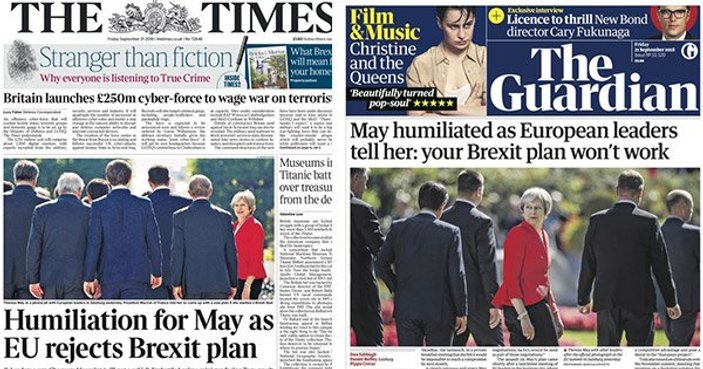 Theresa May İngiltere basınında: Rezil edildi