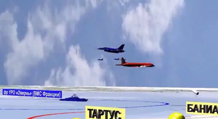 3 boyutlu videoyla Rus uçağının düşürüldüğü an