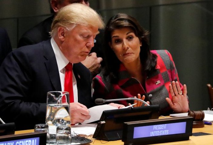 Trump BM toplantısına geç kaldı