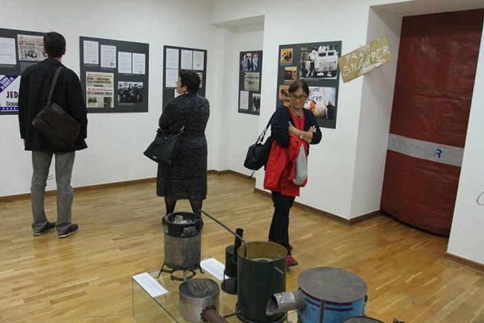 Sırbistan'da Kuşatılmış Saraybosna sergisi