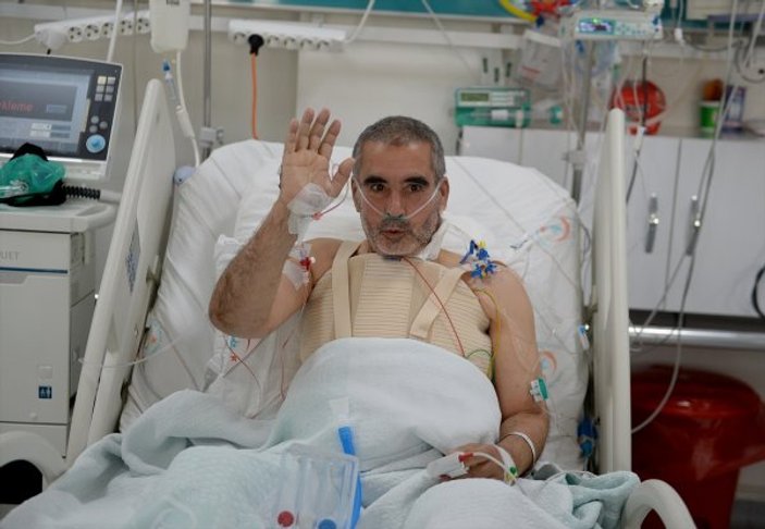 Suriyeli Ahmed'in kalp damarları Türkiye'de açıldı