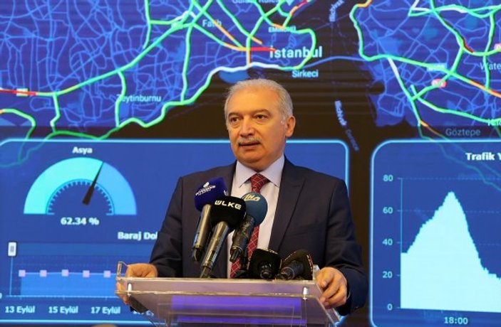 İBB Başkanı Uysal: Trafik yüzde 17 azaldı