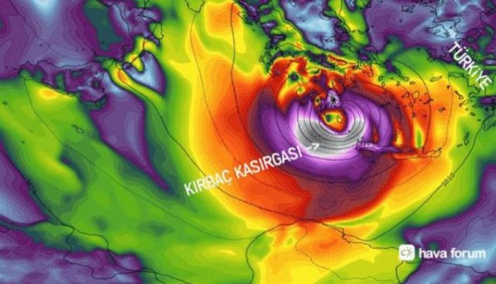 Kırbaç Kasırgası Türkiye'ye gelebilir
