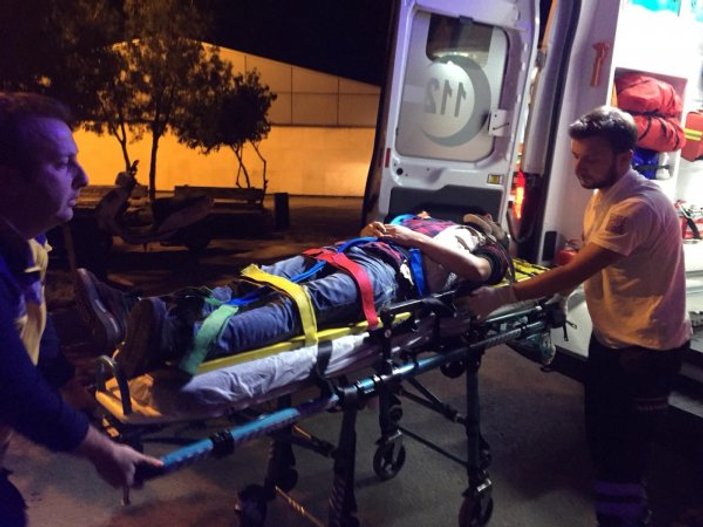 Zonguldak'taki kazada 7 kişi yaralandı