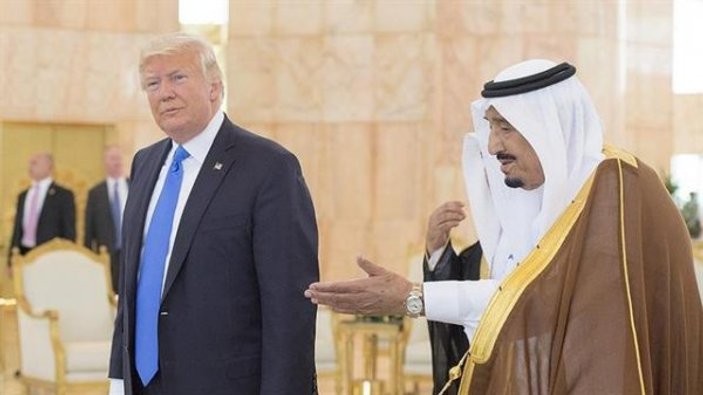 Trump'tan Suudi Kralı'na: Bizsiz kendinizi koruyamazsınız