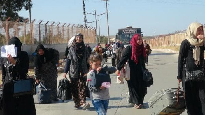 Bayram için ülkelerine giden 25 bin Suriyeli döndü