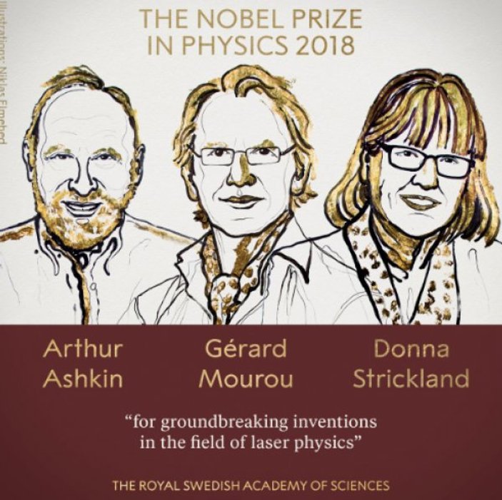 Nobel Fizik Ödülü'nün sahipleri belli oldu