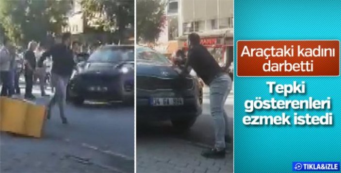 Bakırköy'de insanları ezmek isteyen kişi tutuklandı