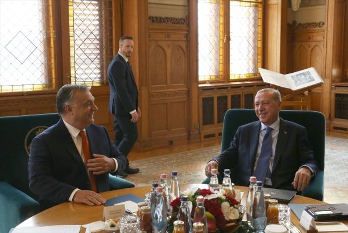 Başkan Erdoğan Macaristan'da