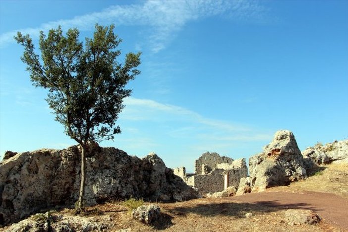 Yabani otların altından 2 bin 200 yıllık antik kent çıktı