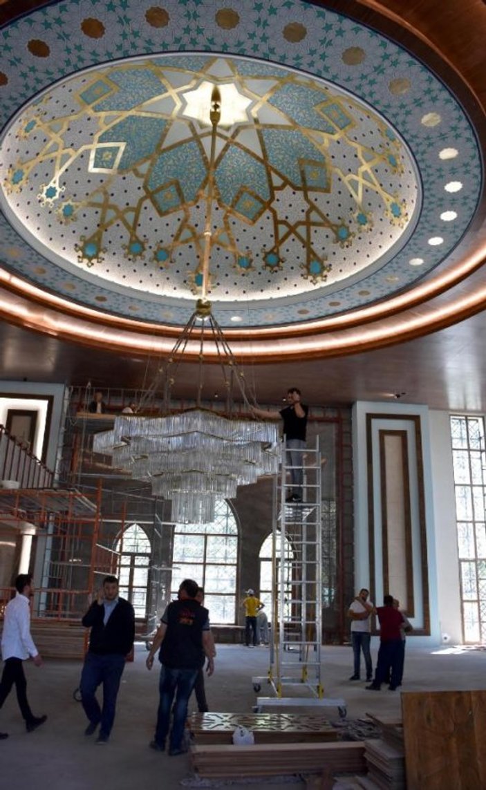 Hulusi Akar'ın yaptırdığı camiyi Başkan Erdoğan açacak