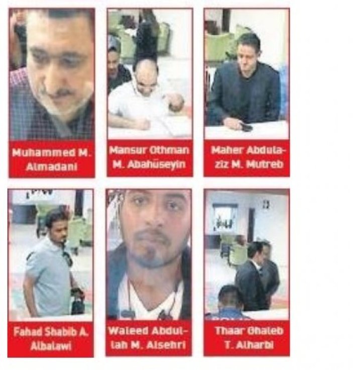 Türkiye'ye gelen 15 kişilik Suudi timi tespit edildi