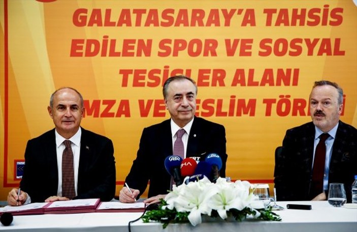 Büyükçekmece'deki 130 dönümlük arazi artık Galatasaray'ın