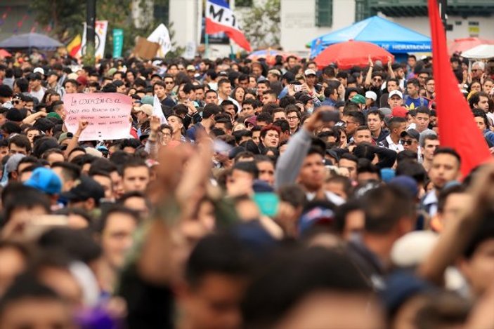 Kolombiya'da büyük grev