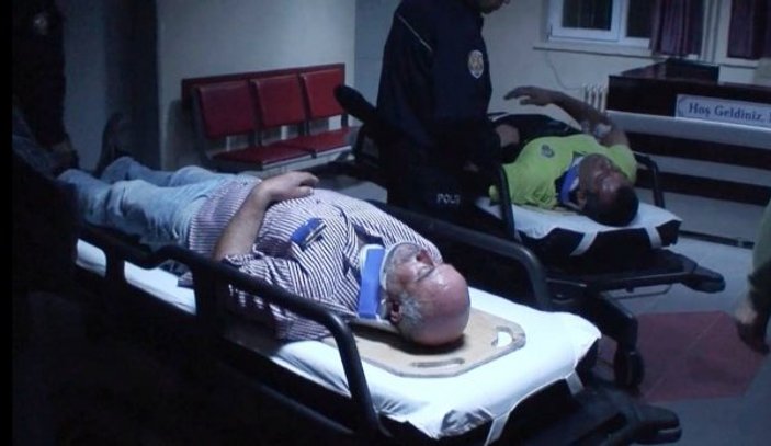 Aksaray'daki trafik kazasında 4 polis yaralandı