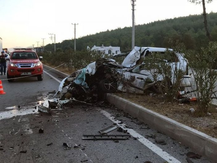 Bodrum'da 2 kişinin öldüğü kazada çakmak detayı