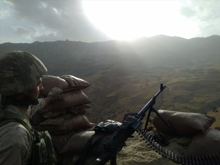 Herekol Dağı'nda terörle mücadele ekipleri göz açtırmıyor