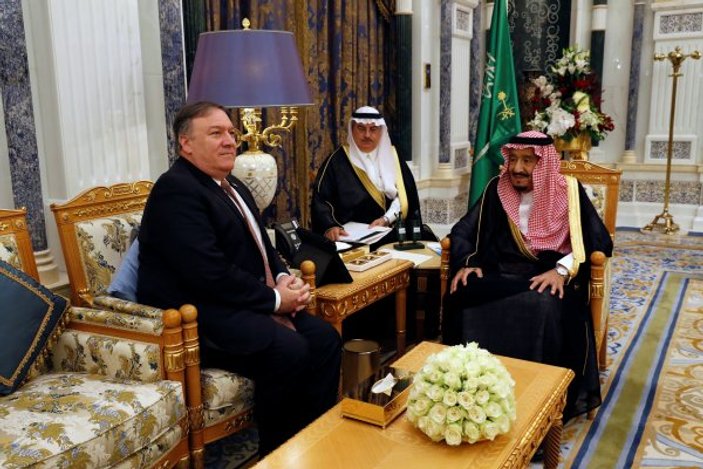 ABD Dışişleri Bakanı Pompeo Suudi Arabistan'da