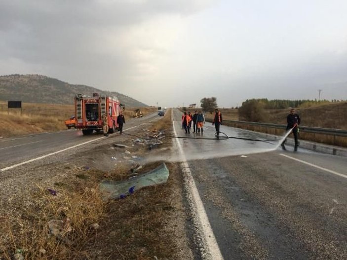 Kahramanmaraş'ta otobüs devrildi: 7 ölü, 24 yaralı