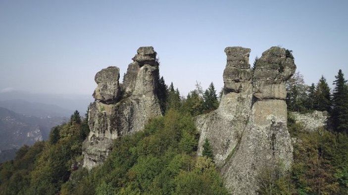 Ordu'nun ulaşılması imkansız peri bacaları