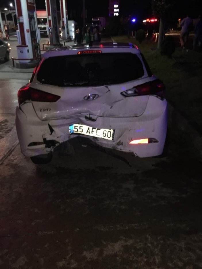 Trabzon'da kaza: 1 ölü, 9 yaralı