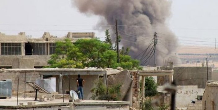 ABD Suriye'de cami vurdu